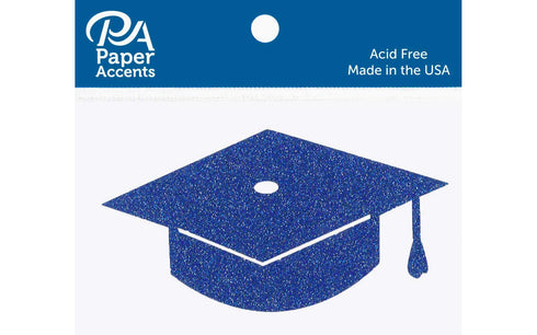 **Glitter Grad Hat Shape